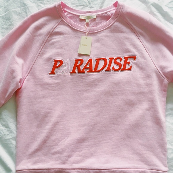 Maje Talina Embroidered Sweatshirt - Picture 2 of 3